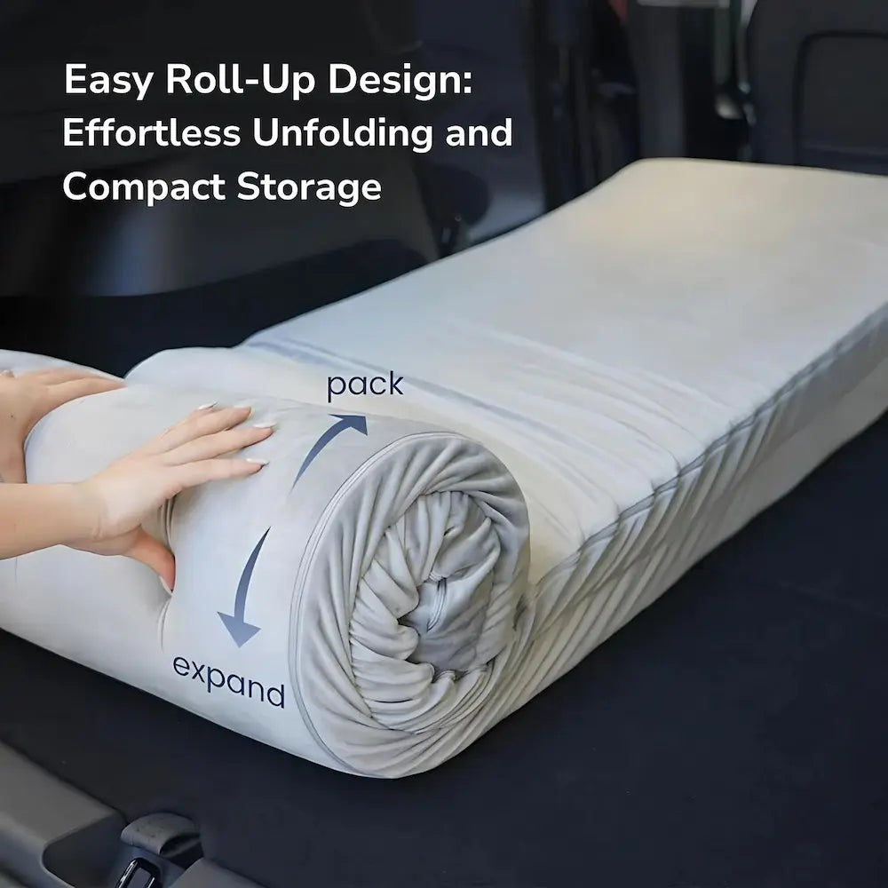 Like New Tesla Model Y Mattress - Tesla Bed - Camping Foam Mattress